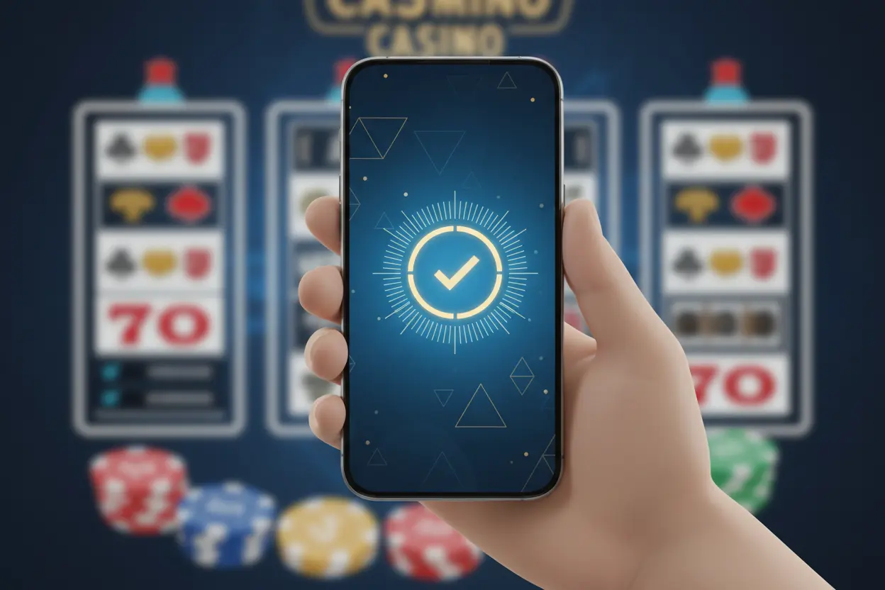 Zimpler casino 2026 – betalning på casino via banken med BankID på en smartphone