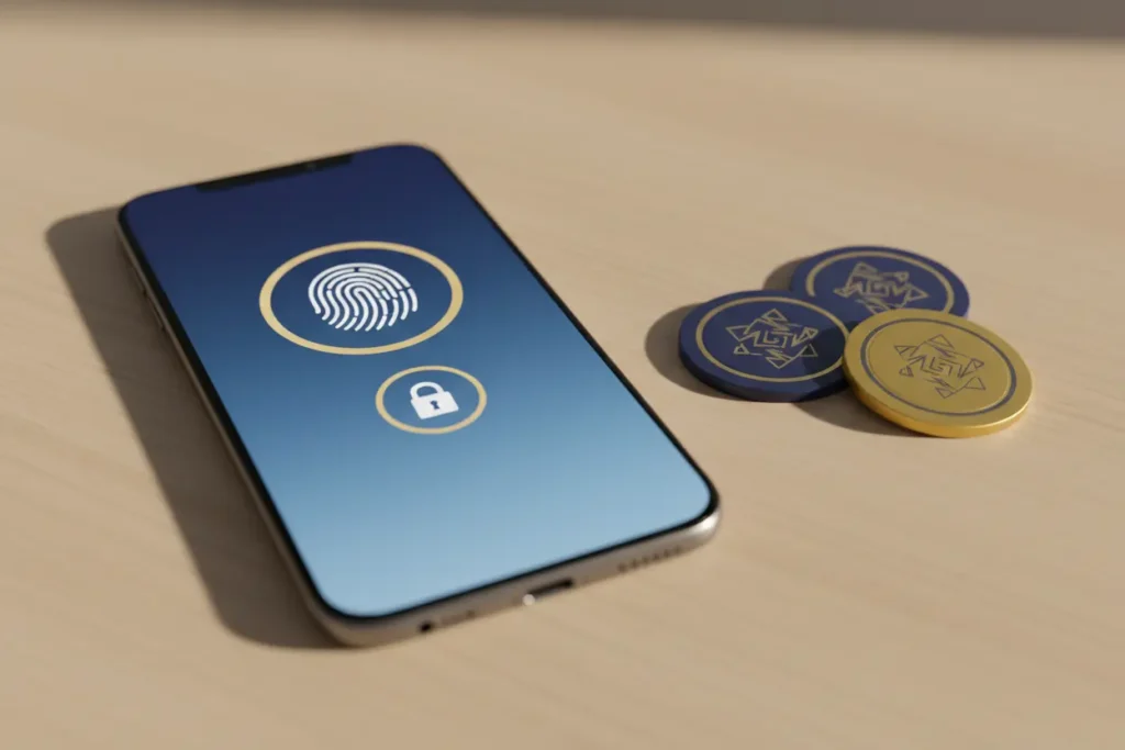 Snabb och säker identitetsverifiering på casino med BankID och fingeravtryck